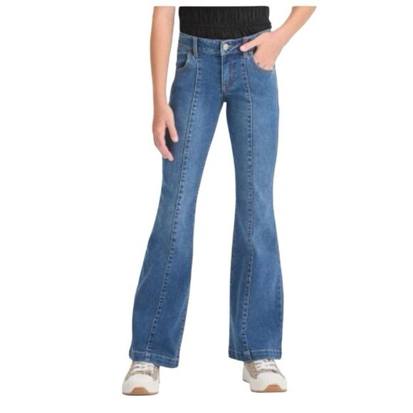 Art class Low Rise Blue Denim Jeans Flare Leg Girls size 12 NWOT - Picture 1 of 7